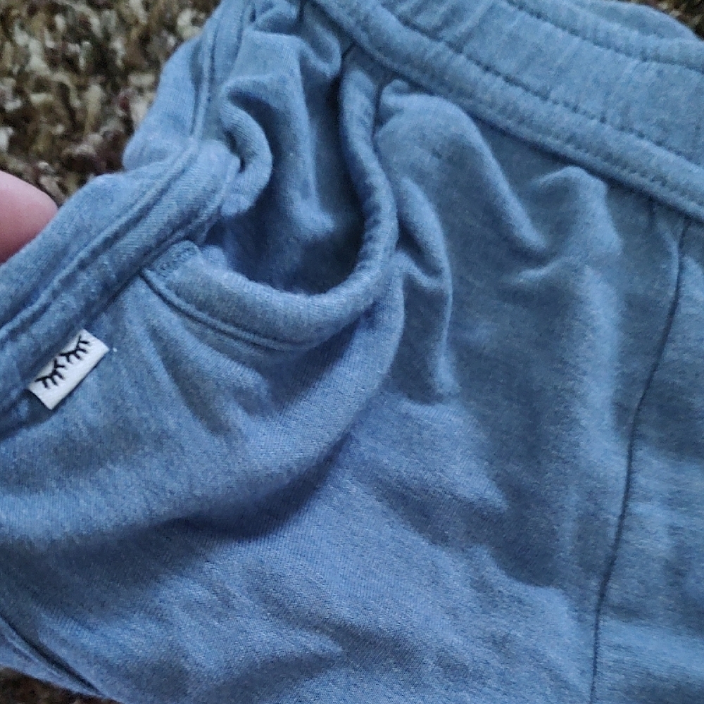 Blue Casual Shorts - Picture 4 of 5
